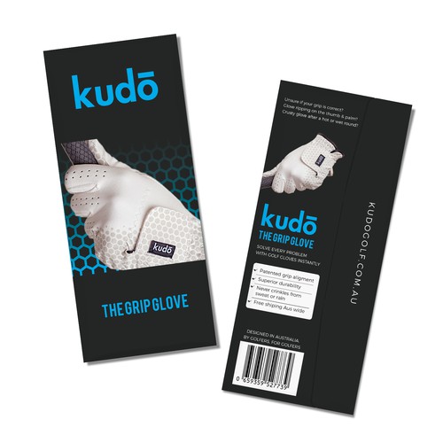 Designs Modern Golf glove packaging contest! Product packaging contest