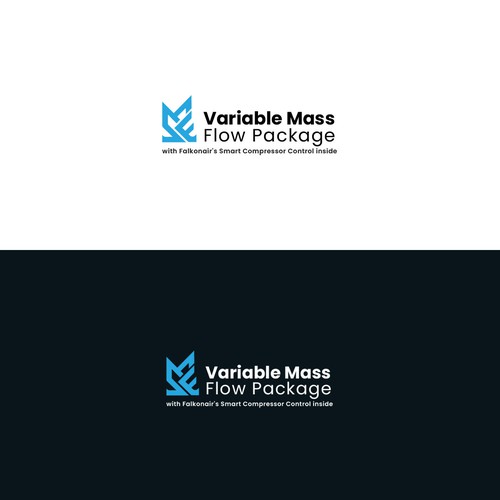 Falkonair Variable Mass Flow product logo design Design by @hSaN