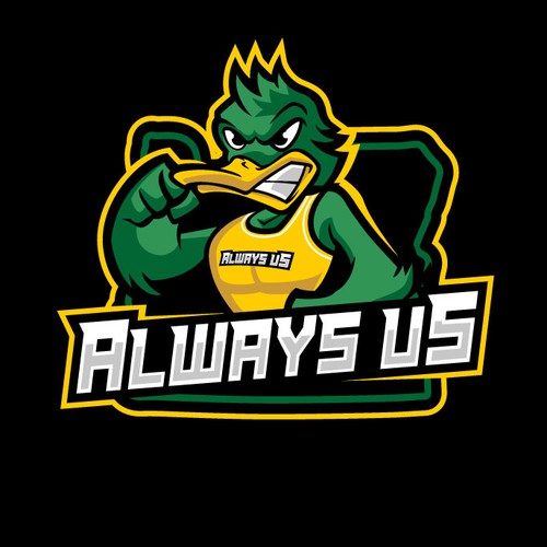 Basketball Logo for Always Us - Your Winning Logo Featured on Major Sports Network Réalisé par JDRA Design