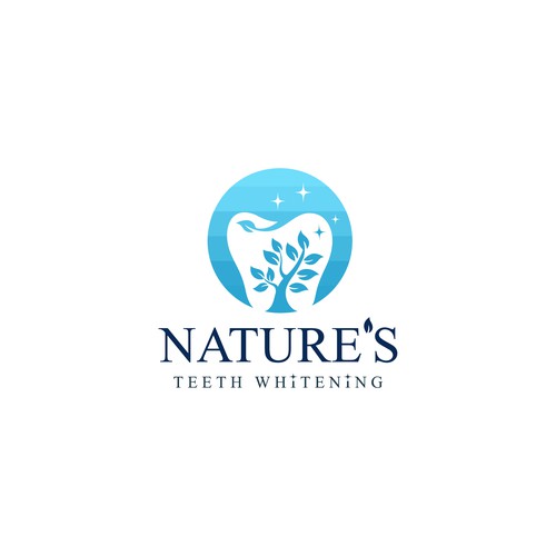 Nature's Teeth Whitening - Needs a Natural Company Logo Design by Creative Selection