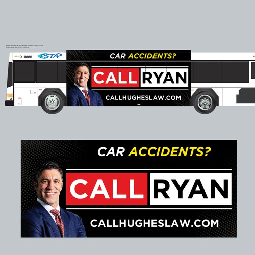 Design Bus Ad for Lawyer - Need diff styles por Sketch Media™