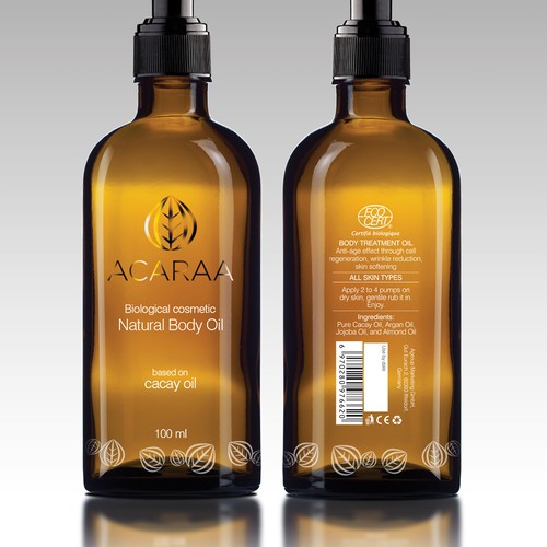 Creative Packaging Design for Natural Cosmetic Line Design by sapienpack