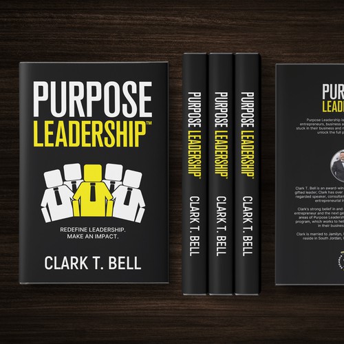 Purpose Leadership Book Cover Design by Aaniyah.ahmed