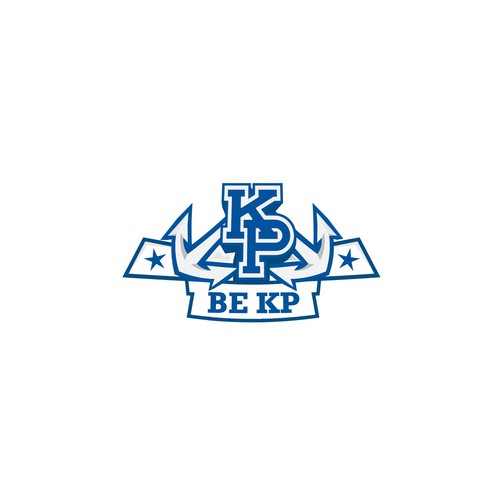 Create "Be KP" logo utilizing original KP logo. Design by Creativestuffs7