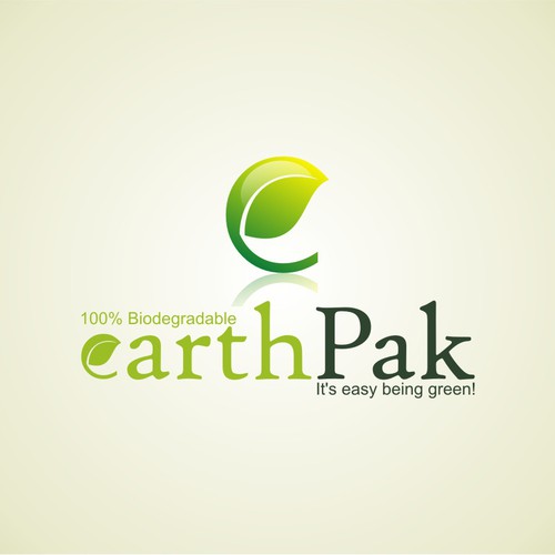 Design di LOGO WANTED FOR 'EARTHPAK' - A BIODEGRADABLE PACKAGING COMPANY di punq
