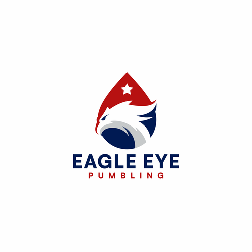 Eye catching and very marketable logo for plumbing company. The company name is Eagle Eye Plumbing Design by Ikan Tuna