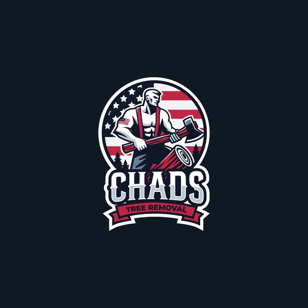 LOGO CONCEPT FOR CHADS TREE REMOVAL