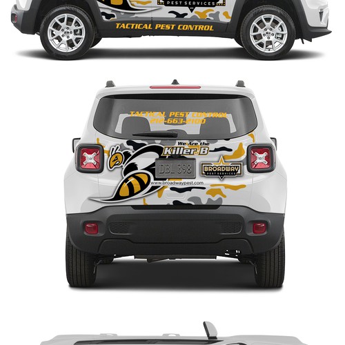 Striking wrap needed for Urban Pest control company Design by Kiky Rizki