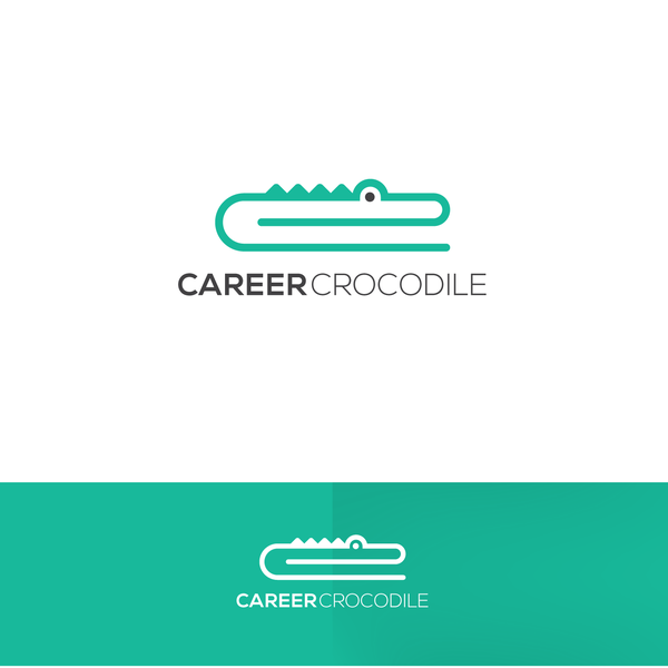 Logo concept for Career Crocodile