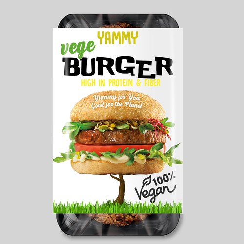 Vege food packaging design Design by Chris John'son