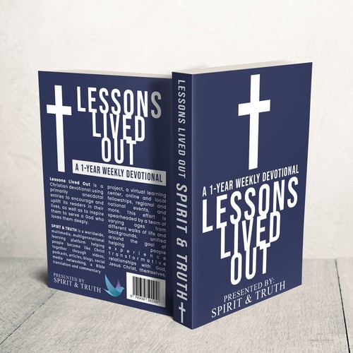 We need a captivating cover for our 1-year Devotional! Design by Zahari Studio