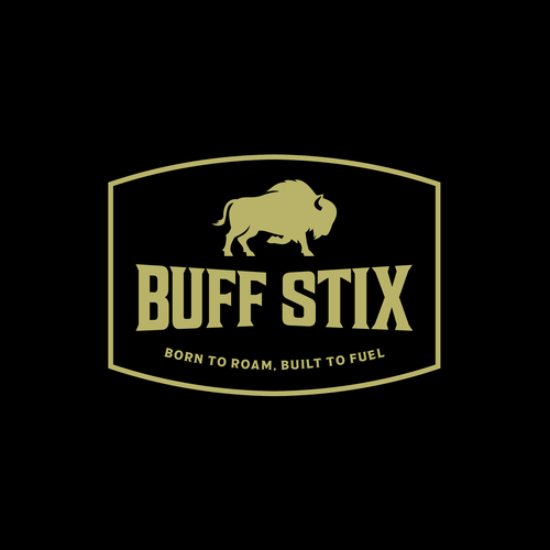 Buff Stix...Lean, Delicious, Buffalo Strong. Design by Brazuca Studio