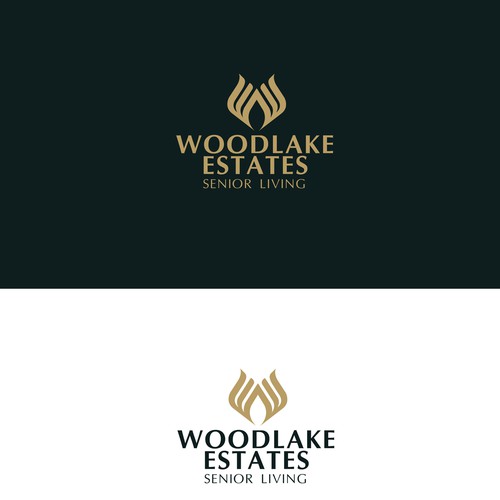 Create an Iconic Logo for Our Senior Living Community - Woodlake Estates Senior Living Design by pmAAngu