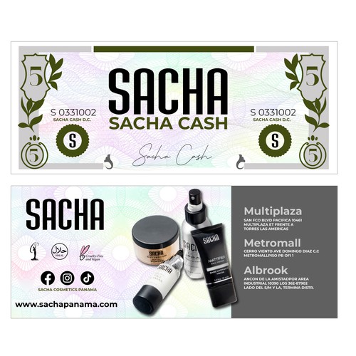 Sacha Cash Design by K.N.B.N Designs