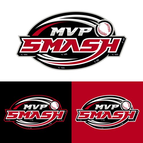 MVP Smash Softball Design by Barokah Studio