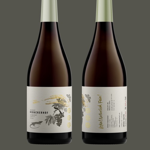 Product label contest entry by LABELL®