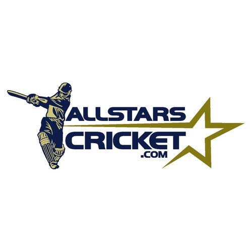 New logo wanted for ALL STAR CRICKET.COM Design by Johnny MacK