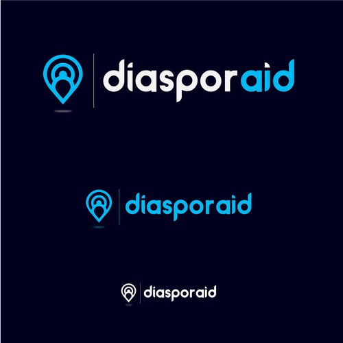 Design a powerful logo for diasporaid, an impact-oriented network/platform for expats Design by JosephA