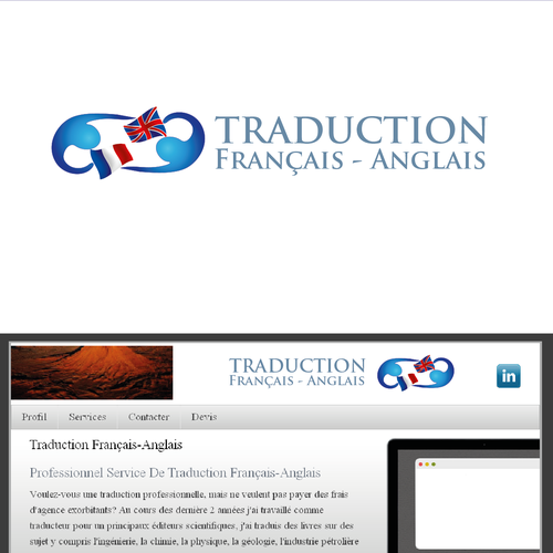 Traduction Francais Anglais Needs A New Logo Logo Design Contest 99designs