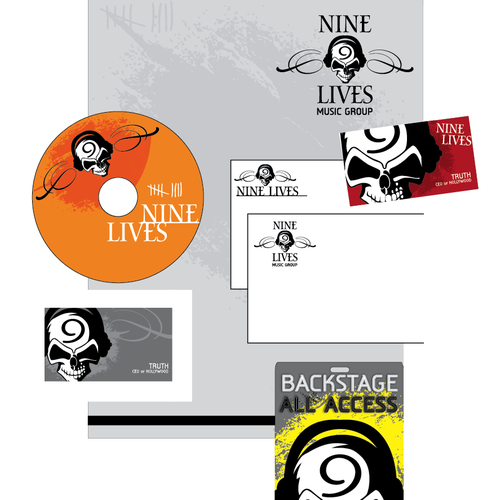 Design di 9 Lives Music Group Record Label LOGO di doby75