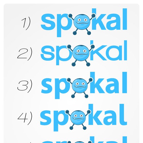 New Logo for Spokal - Hubspot for the little guy! Design by marius.banica