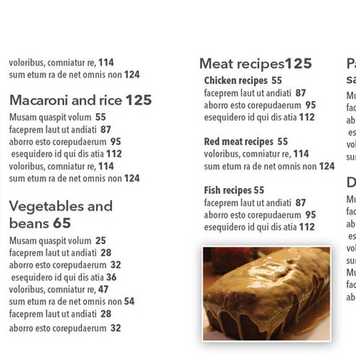 Cook Book Cover & Content Design Design by suzieQ Designs