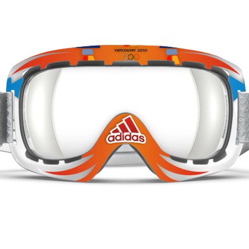 Diseño de Design adidas goggles for Winter Olympics de friendlydesign