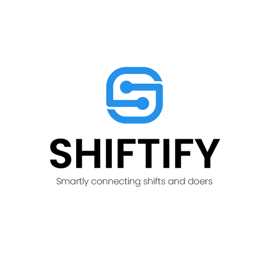 Minimalist and modern logo design for modern work shift management application Design by Sarah4rt