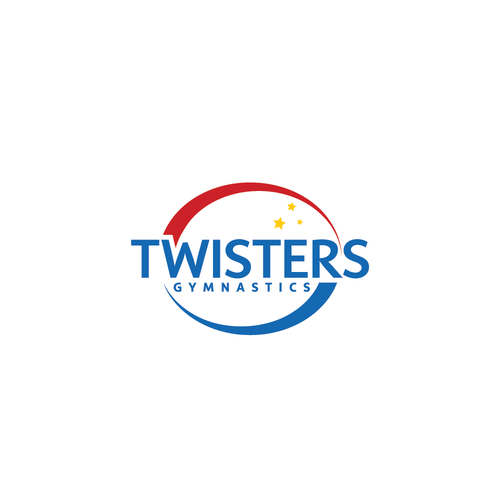 Twister Gymnastics Logo Rebrand - Modern, Exciting, Clean Logo Update for Kids Gymnastics Facility Design by Vinzsign™