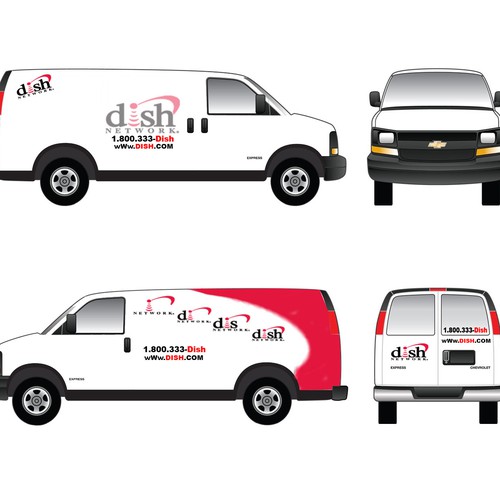 Diseño de V&S 002 ~ REDESIGN THE DISH NETWORK INSTALLATION FLEET de MaXSCreaM