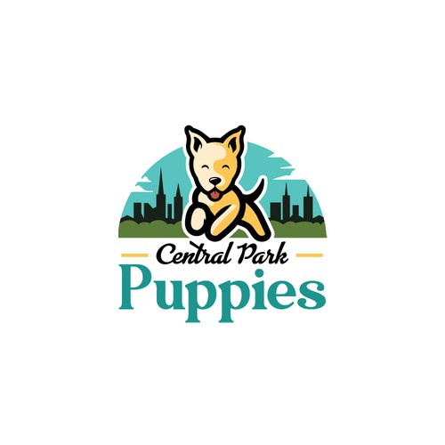Design a heartfelt, modern logo for a brand that brings families and puppies together. Design by Arif Huda Ir