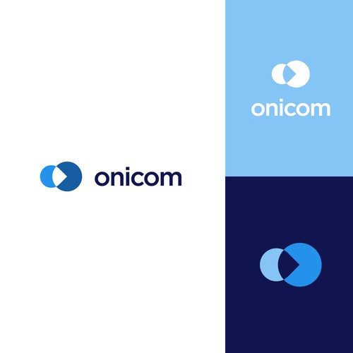 Create a modern, elegant, and professional logo for Onicom Design by garam