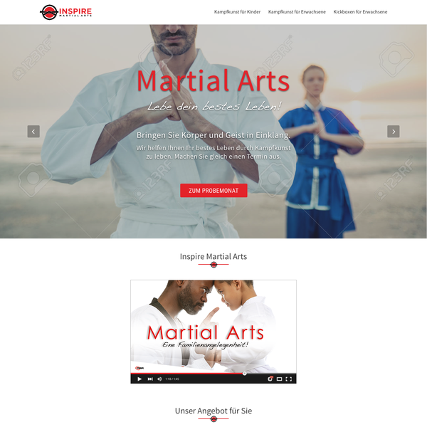 WordPress Landing Page