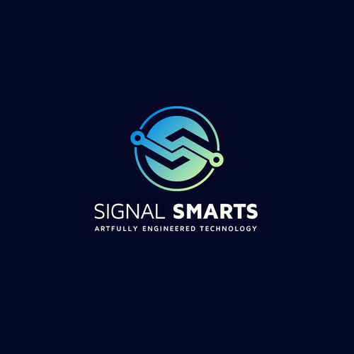 Design a Modern, Geometric Logo for Signal Smarts: We are Network and Wireless Technology Artists!! Design réalisé par cs_branding