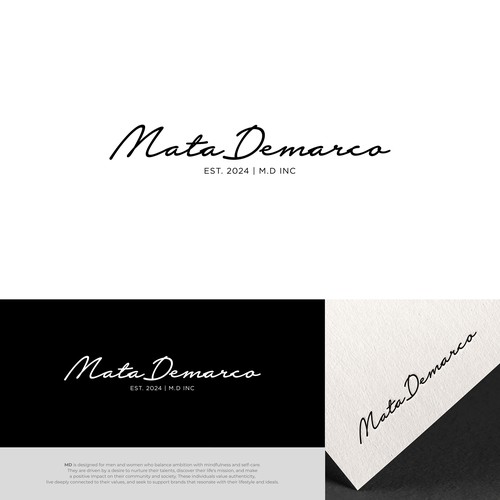 Designs | Design the Signature Logo for Mata DeMarco: Where Ambition ...