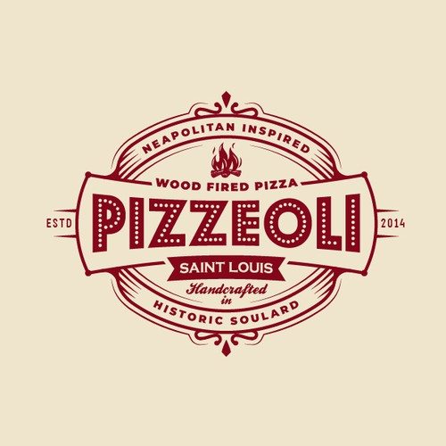 Designs | Design a Vintage Logo for a Wood Fired Pizzeria in a Historic ...