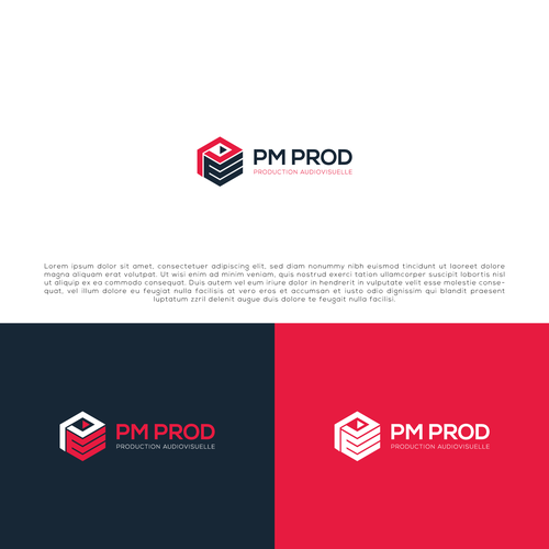 Modern and ambitious logo for a new Production Company (live recording, events production...) Diseño de Sharika_Proma