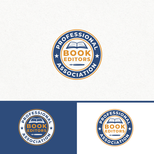 Logo for a Modern Professional Association of Book Editors Design by mmkdesign