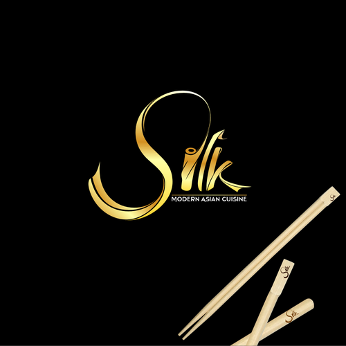 Modern Asian restaurant "Silk" in need of stylish logo Design by AngkolJo