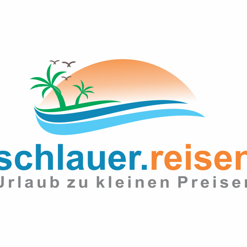 Schlauer Reisen Sucht Logo Urlaub Zu Kleinen Preisen Logo Design Contest 99designs