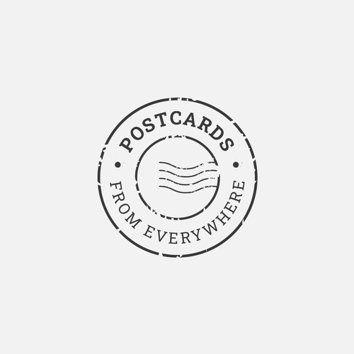 Postcards from Everywhere Logo Design by emilidea