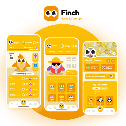 Use our wireframes to create anti doomscrolling app! - GUARANTEED Design by ImRendra
