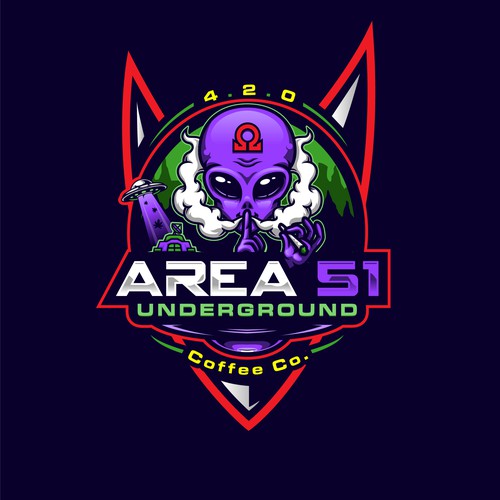 Secret base needs logo, can you keep a secret? Could lead to more. Design by Gr8 ART