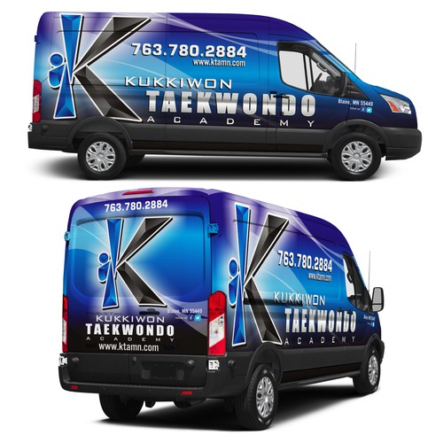 Create car wrap for martial arts van | Car, truck or van wrap contest