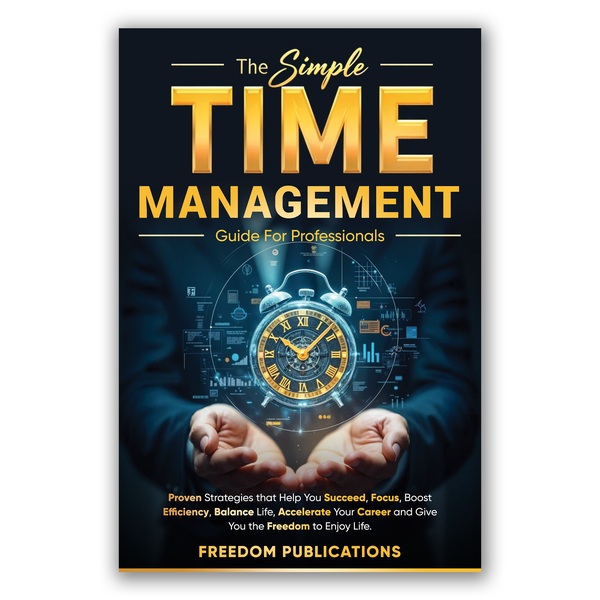Book cover design for "Time Management"