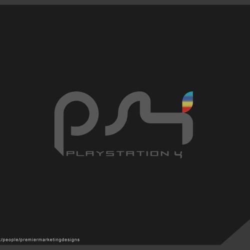 Community Contest: Create the logo for the PlayStation 4. Winner receives $500! Ontwerp door GR8_Graphix