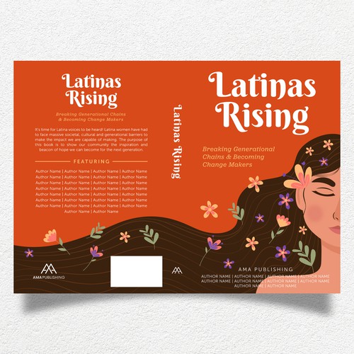 Design a bestselling book cover for Latinas Breaking Generational Chains Design by Kukira Design