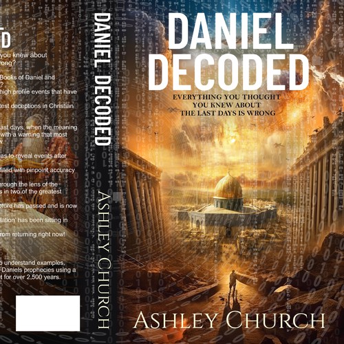 Design a cover for a book about the most significant development in the interpretation of Bible prophecy in 75 years Design von SusansArt