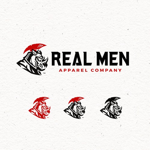 Real Men Apparel Company Logo Réalisé par Dexterous™