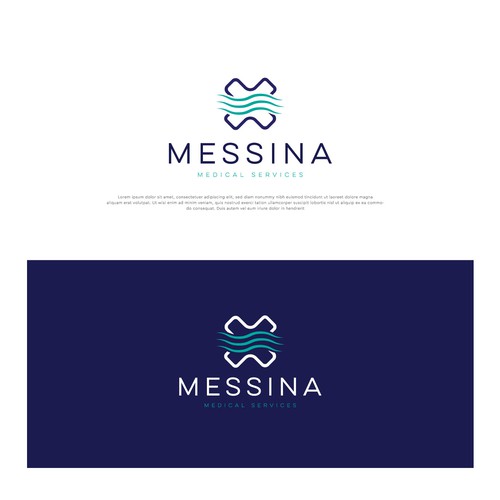 Diseño de Medical Testing Company - Messina Medical Services de Logocentris™